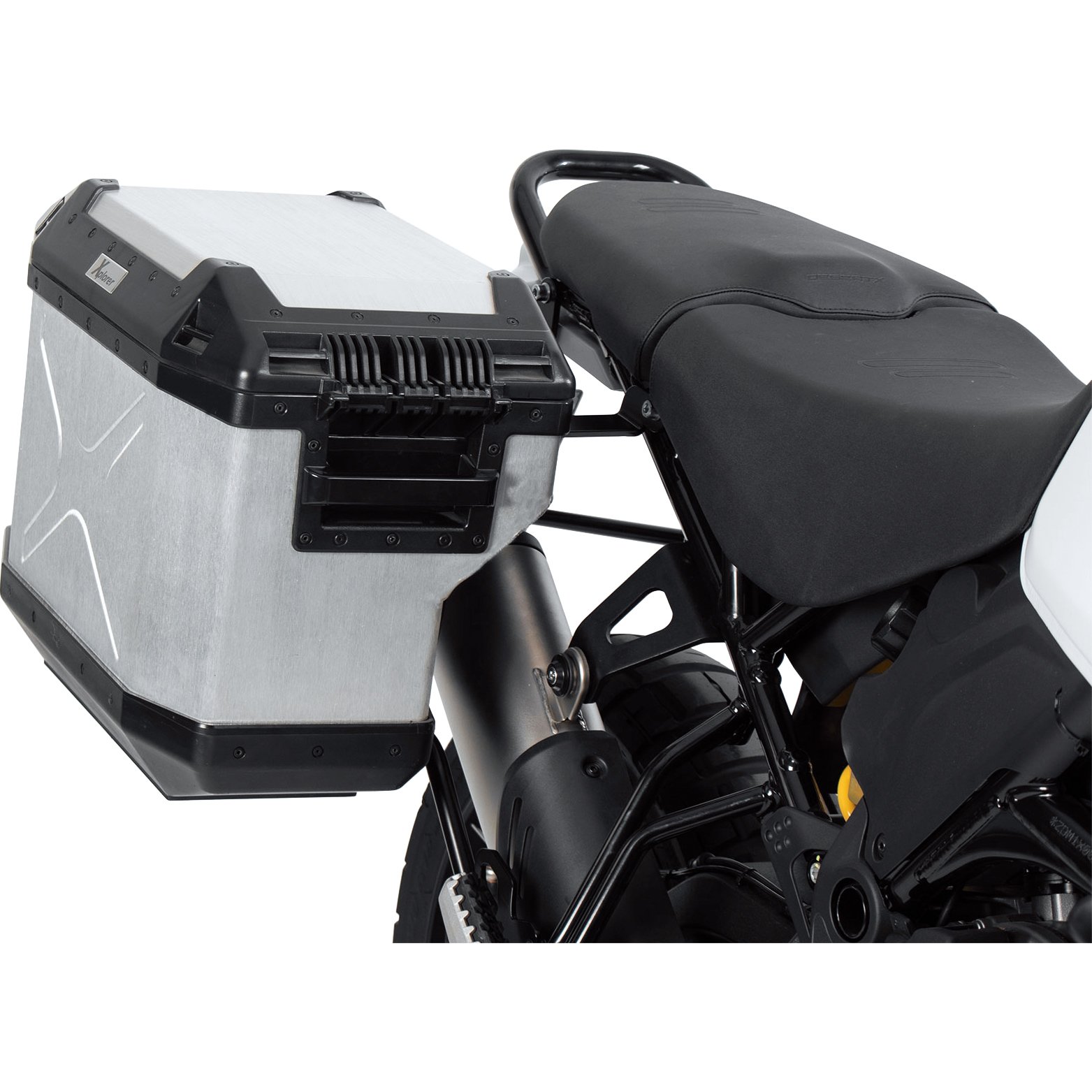 Hepco & Becker Xplorer Cutout Kofferset silber für Ducati DesertX Hepco & Becker Xplorer Cutout Kofferset silber für Ducati DesertX von Hepco & Becker
