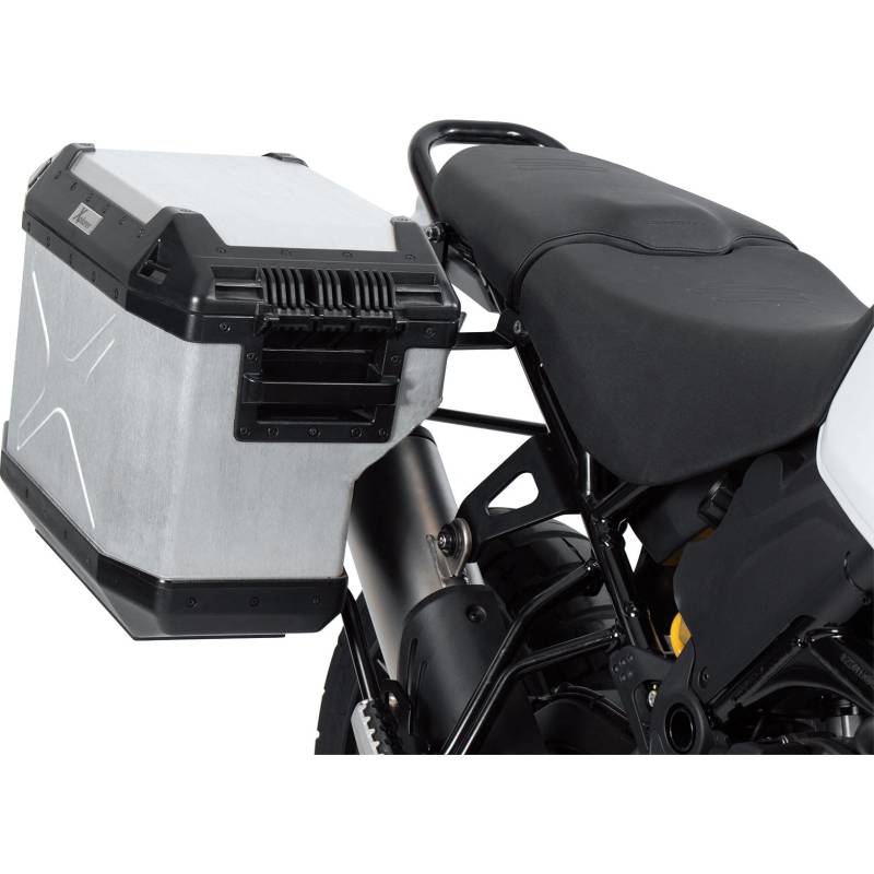Hepco & Becker Xplorer Cutout Kofferset silber für Ducati DesertX von Hepco & Becker