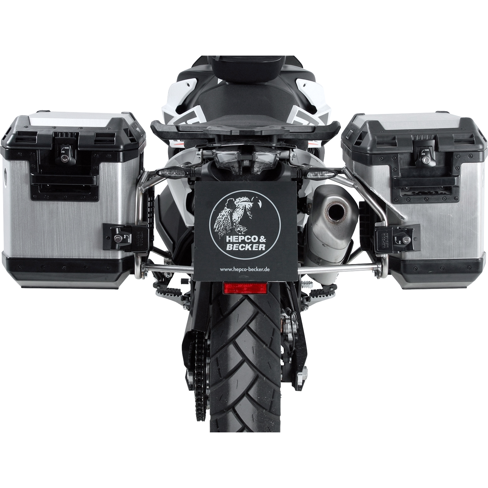 Hepco & Becker Xplorer Cutout Kofferset silber für KTM 790 Adventure /R Hepco & Becker Xplorer Cutout Kofferset silber für KTM 790 Adventure /R von Hepco & Becker