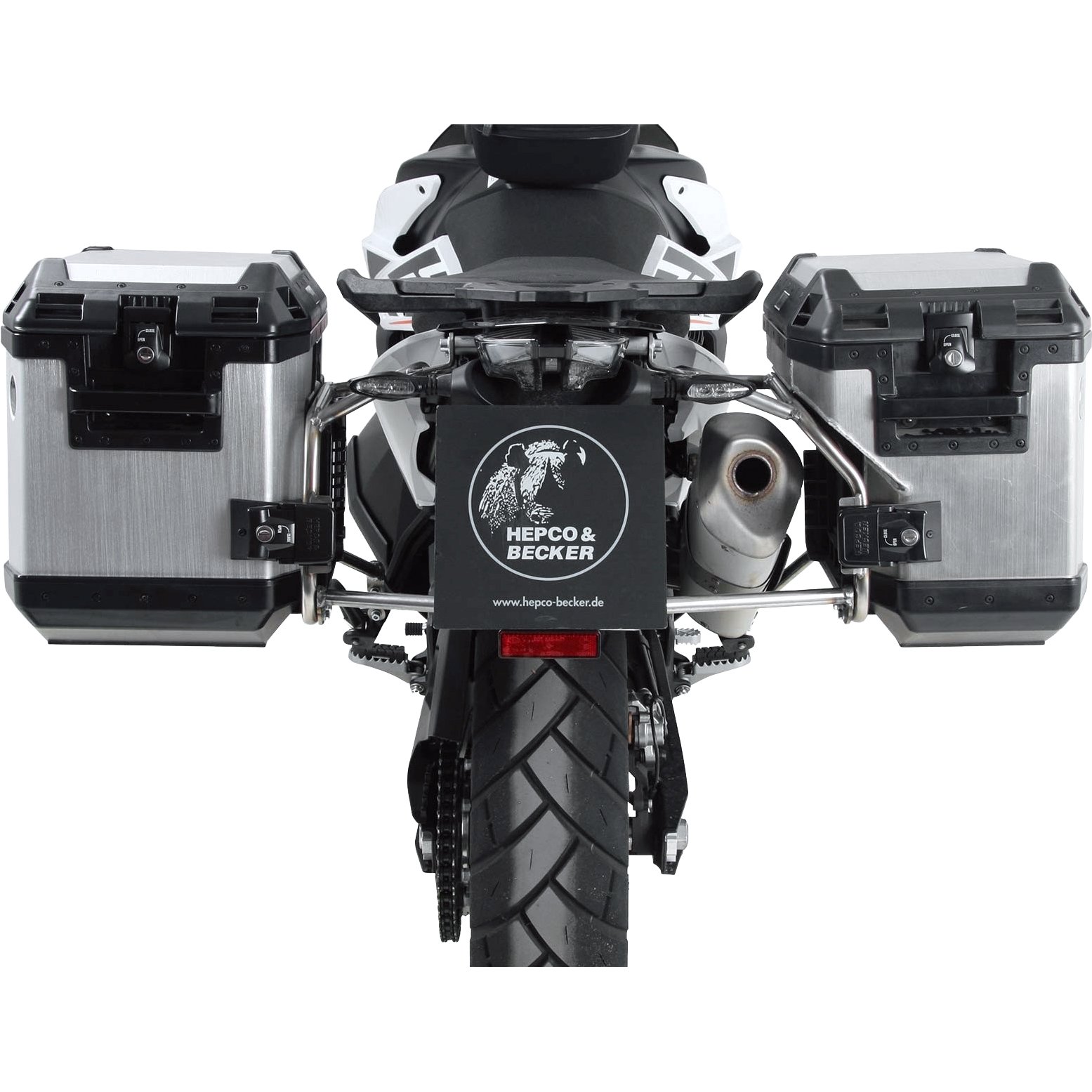 Hepco & Becker Xplorer Cutout Kofferset silber für KTM 890 Adventure /R/Ral Hepco & Becker Xplorer Cutout Kofferset silber für KTM 890 Adventure /R/Ral von Hepco & Becker