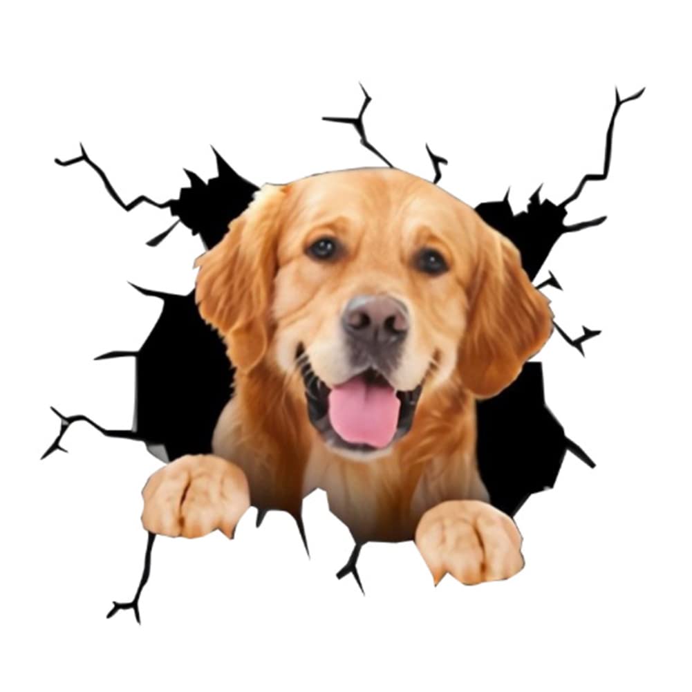 4er Set 3D Hund Aufkleber Autoaufkleber, Lustiger Hund im Riss Vinyl Auto Dekoration, Wandaufkleber Für Autofenster Stoßfänger Lustige Deko Styling Süß Decal Heckscheibendekor 4er Set 3D Hund Aufkleber Autoaufkleber, Lustiger Hund im Riss Vinyl Auto Dekoration, Wandaufkleber Für Autofenster Stoßfänger Lustige Deko Styling Süß Decal Heckscheibendekor von Herbests