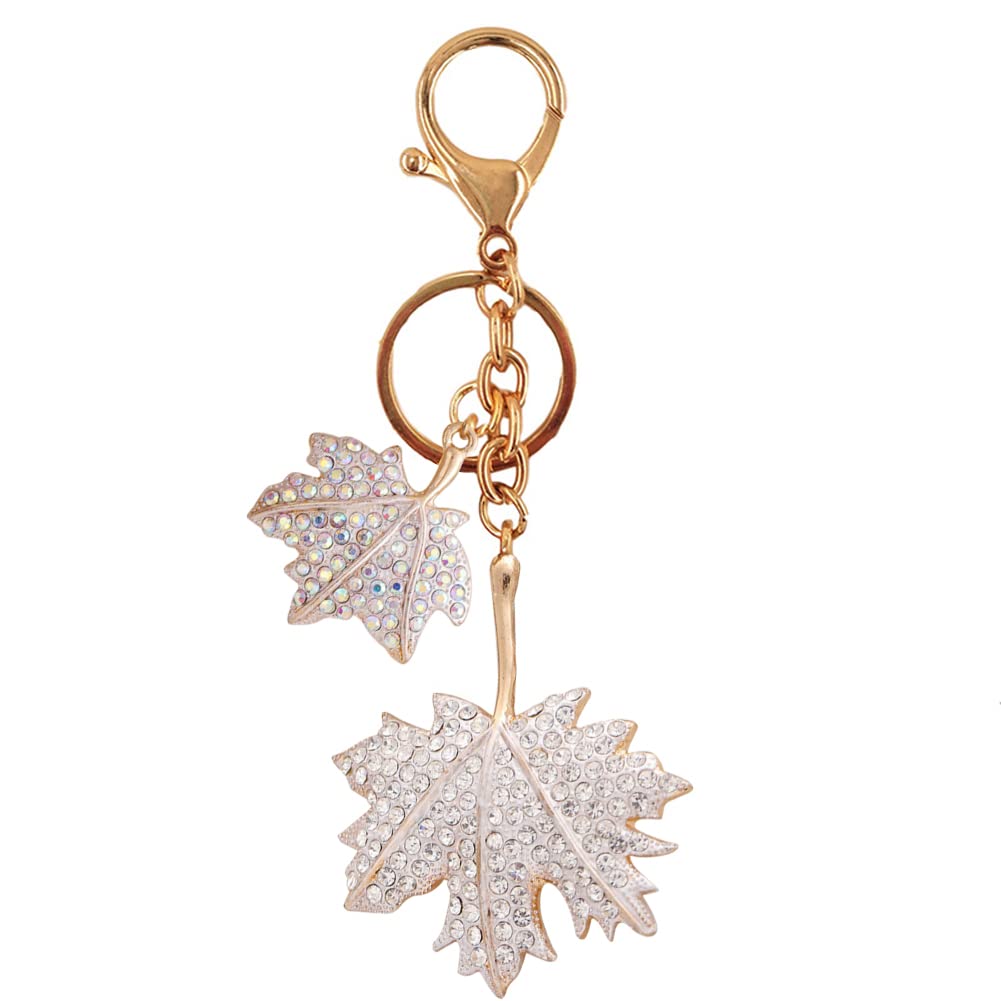 Kristall Strass Schlüsselanhänger, Mode Ahornblatt Glitzer Schlüsselring Koffer Rucksäcke Handtasche Anhänger Dekoration Taschenanhänger Geschenke für Geburtstag Weihnachten für Frauen Mädchen Kristall Strass Schlüsselanhänger, Mode Ahornblatt Glitzer Schlüsselring Koffer Rucksäcke Handtasche Anhänger Dekoration Taschenanhänger Geschenke für Geburtstag Weihnachten für Frauen Mädchen von Herbests