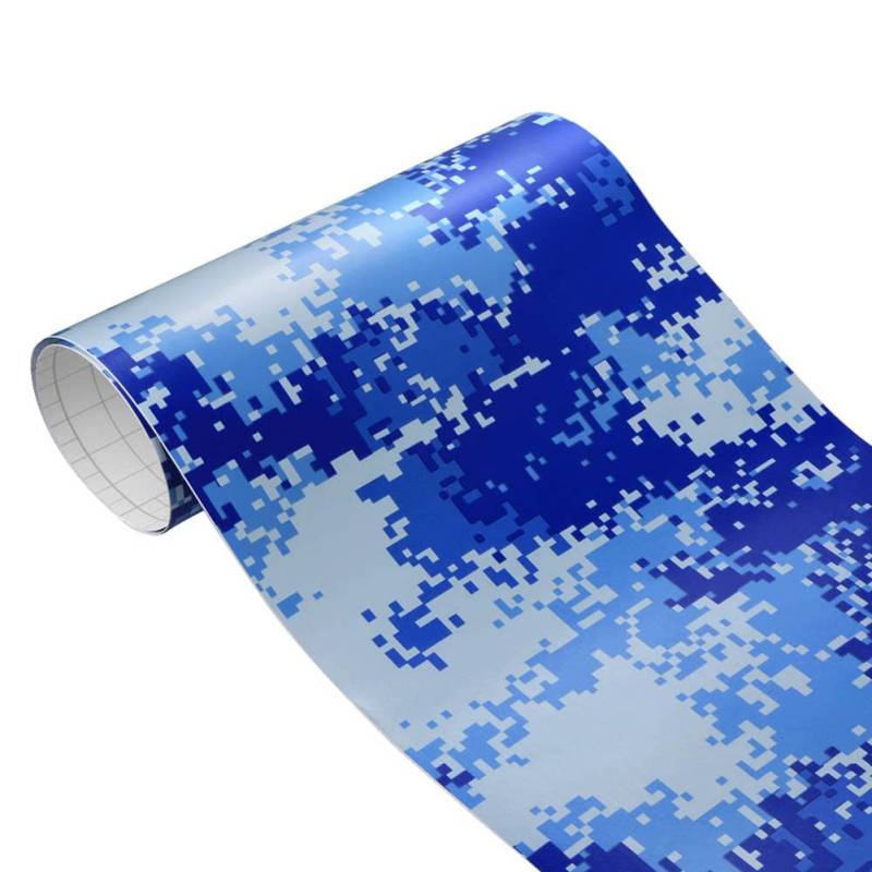 Selbstklebend Vinyl Autofolie,Camouflage Auto Folie Klebefolie Wasserdichter Auto Schutz Folie Lackschutzfolie DIY Vinyl Auto Styling Folie Autoaufkleber für Auto Motorrad Fahrrad von Herbests