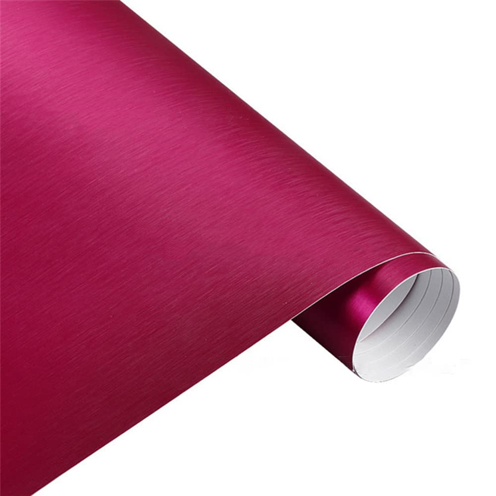 Selbstklebend Vinyl Autofolie,wasserdichte Auto Folie Klebefolie Blasenfrei Eisfilm Auto Schutz Folie Lackschutzfolie PVC Auto Styling Folie Autoaufkleber für Innen Außen für Auto, Motorrad,Rose von Herbests