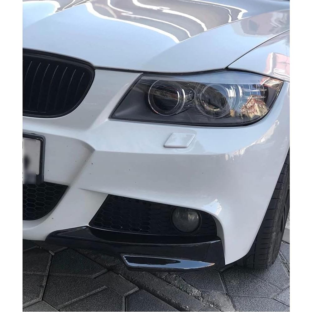 Auto Frontlippe Frontspoiler Lippe Für BM-W E90 2004-2008, Vordere Stoßstangen Lippen Splitter Spoiler Diffusor Body Kits Frontschürze Zubehör von HerfsT