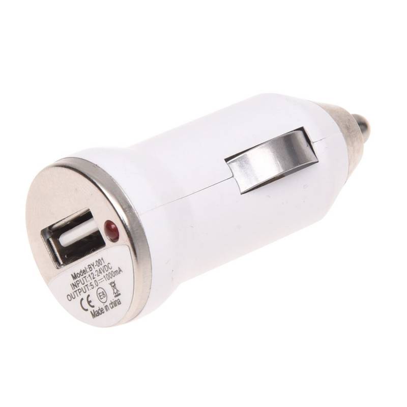 Heritan USB Auto Zigarettenanzuender Ladegeraet Fuer 5S 4S Galaxy S3 S4 Weiss von Heritan