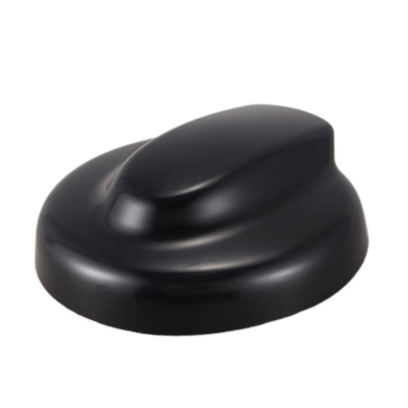 Herklotzn Schwarzer Tankdeckel für Mini Gen 2 R56 für S JCW 2006–2013 hochwertige ABS-Öltank-Autoabdeckung von Herklotzn
