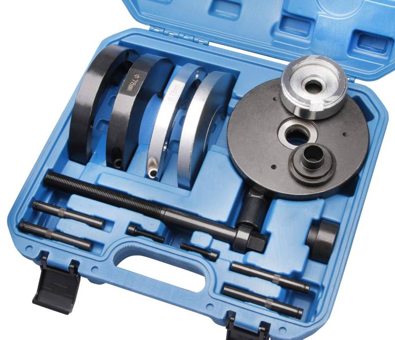 16-tlg. Einbau Ausbau Radlager Radnaben 78 mm Ø von Herkules Werkzeuge