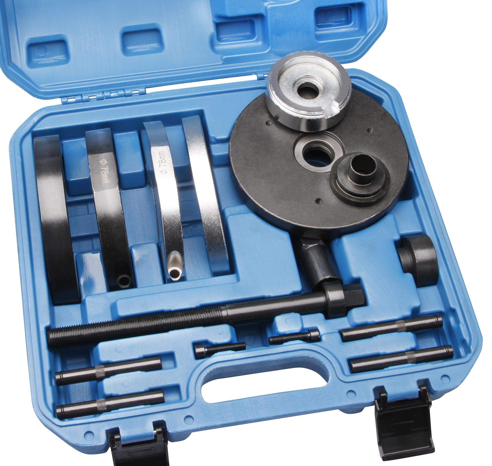 16-tlg. Einbau Ausbau Radlager Radnaben 78 mm Ø 16-tlg. Einbau Ausbau Radlager Radnaben 78 mm Ø von Herkules Werkzeuge