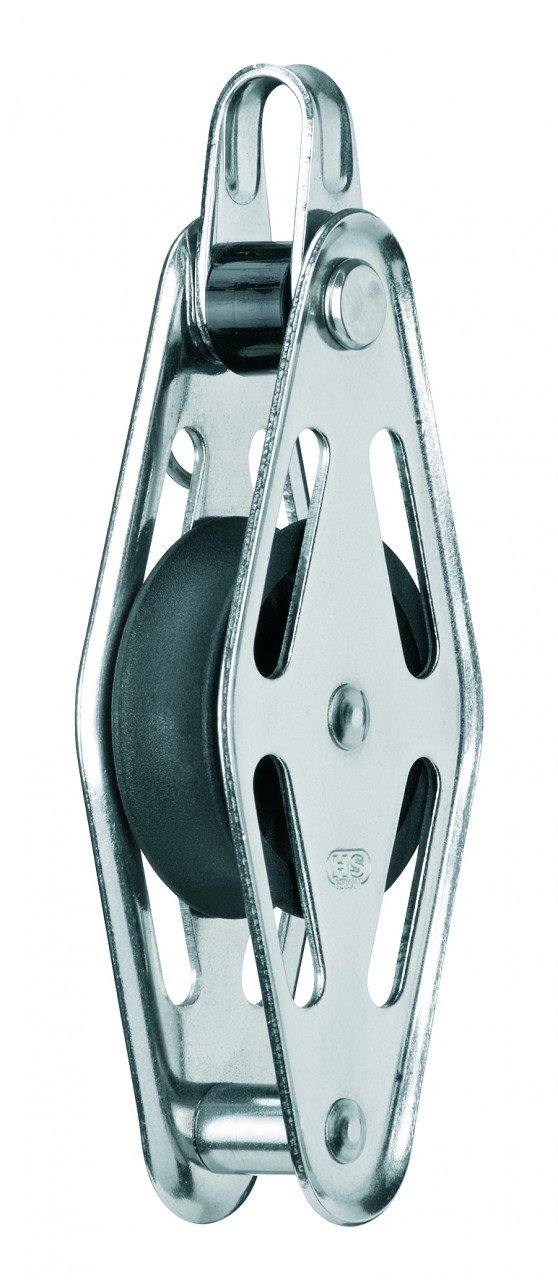 Gleitlager-Block 10 mm - 1 Rolle, Bügel, Hundsfott von Herm Sprenger