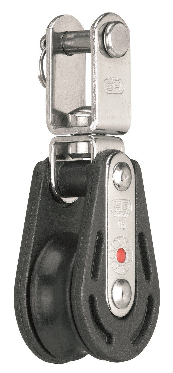 Kugellager-Block 8 mm - 1 Rolle, U-Wirbel von Herm Sprenger