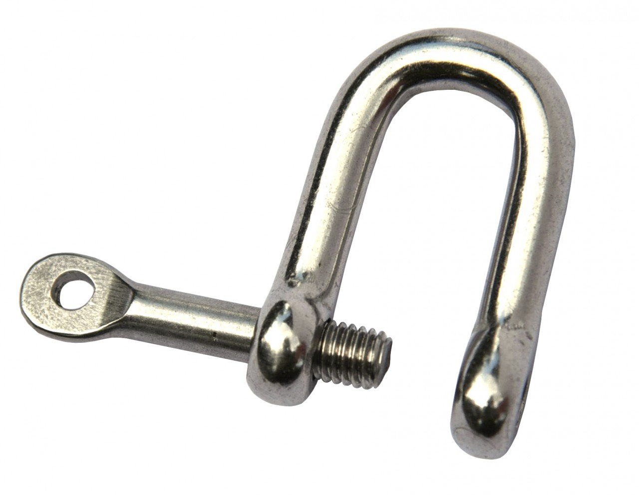 Schäkel gerade mit unverlierbarem Bolzen, 6 mm - Edelstahl rostfrei Schäkel gerade mit unverlierbarem Bolzen, 6 mm - Edelstahl rostfrei von Herm Sprenger