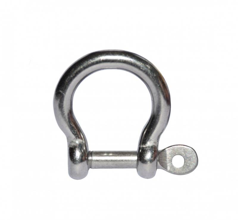 Schäkel geschweift - Edelstahl rostfrei, 21 x 9 mm von Herm Sprenger