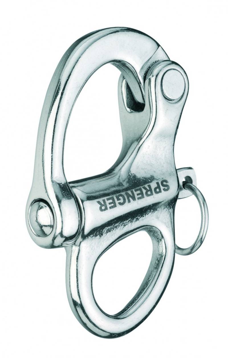 Schnappschäkel - Edelstahl rostfrei, 35 x 7 mm von Herm Sprenger