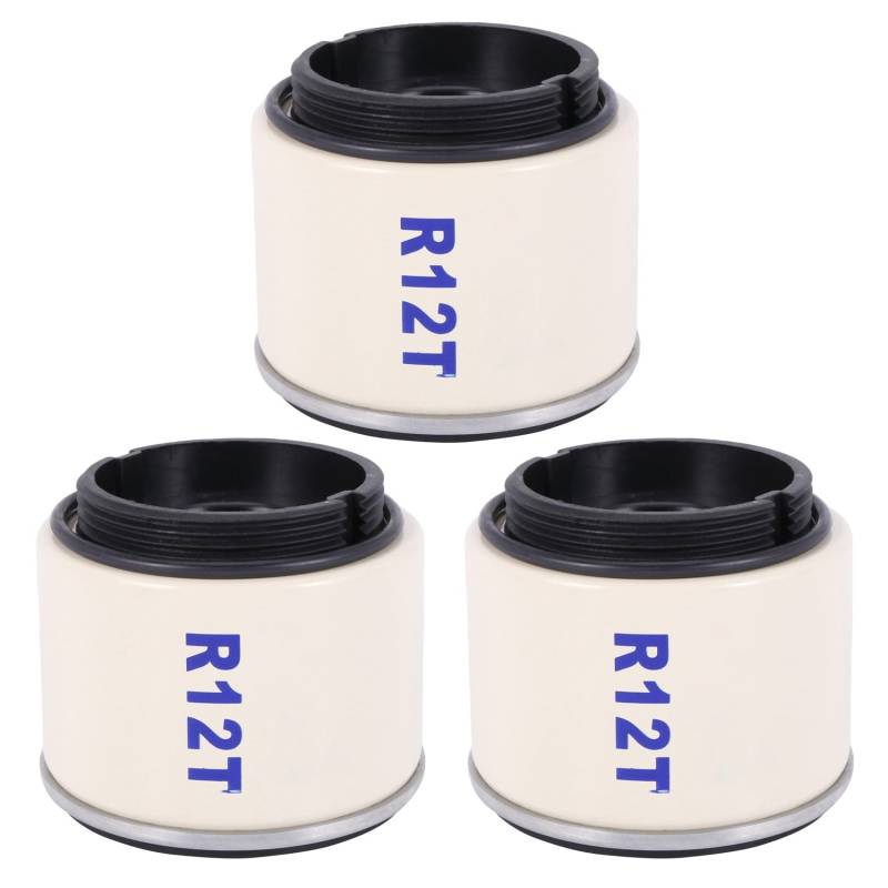 Herold 3 x Motorfilter Kraftstoffabscheider / R12T für 40R 120AT S3240 NPT ZG1 / 4-19 komplette Filterkartuschen für Motorfahrzeuge von Herold