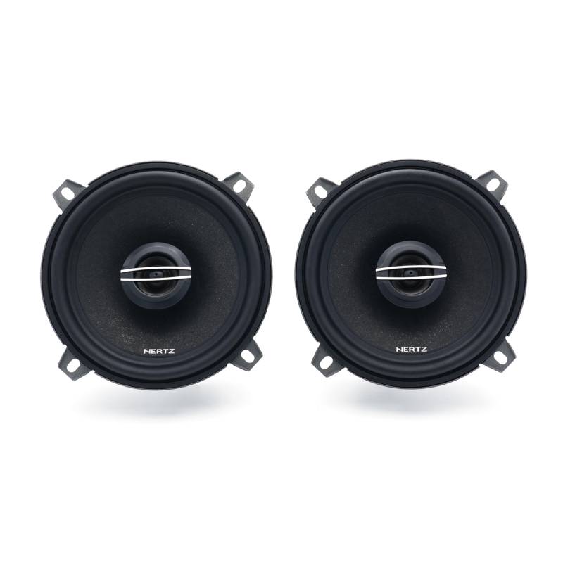 Hertz CX 130 – 130-mm 2-Wege-Koaxiallautsprecher-Paar mit integriertem PEI-Hochtöner und Polypropylen-Konus, 150W Peak, platzsparend und ausgewogen von Hertz