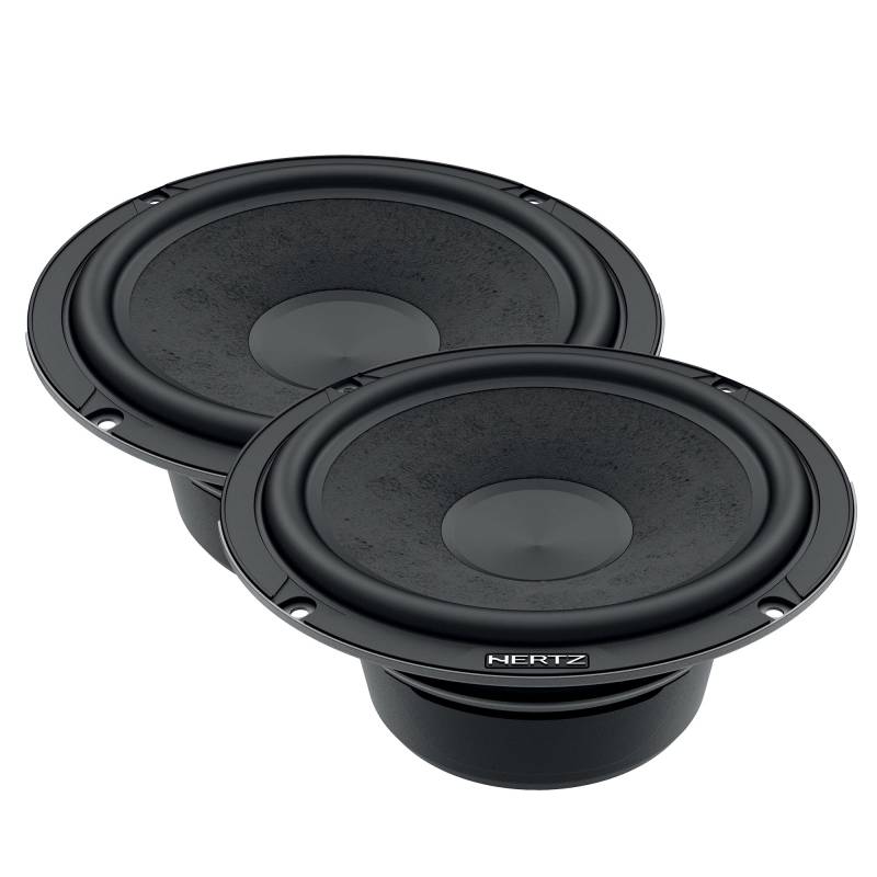 Hertz C 165 L – 165 mm Mitteltöner, 240 W Spitzenleistung, Presspapiermembran, 4 Ohm Impedanz, 93 dB Wirkungsgrad von Hertz