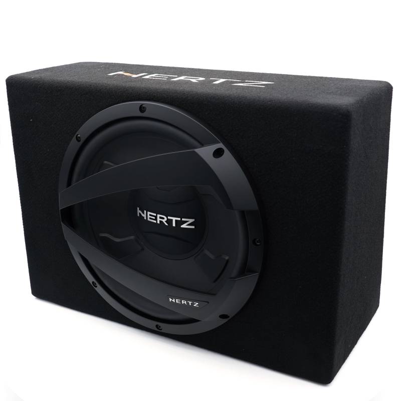 Hertz DBX 30.3 – Bassreflex-Subwoofer 300 mm im Gehäuse, abgestimmt für Tiefe und dynamische Bässe, 1000W max von Hertz