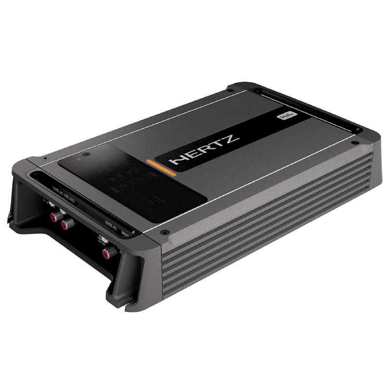 Hertz ML Power 4 – 4-Kanal-Class-D-Verstärker für Car-Audio, 4x250W @ 2 Ohm, hohe thermische Effizienz und kompakte Maße für High-End-Multikanalanlagen von Hertz