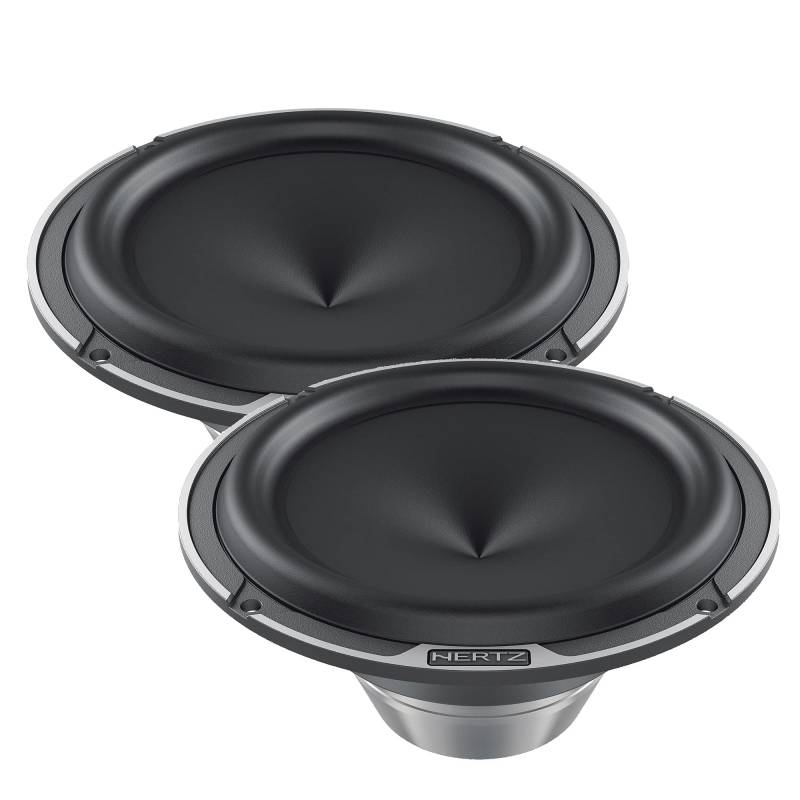 Hertz ML 1650.3 – 165 mm (6,5") High-End-Tieftöner-Paar, 250 W Max / 125 W RMS, Presspapiermembran mit Synthetikfasern, Boundary-Free-Aufhängung, für anspruchsvolle Auto-HiFi-Systeme von Hertz
