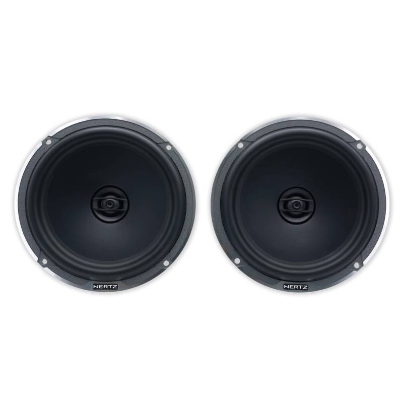 Hertz MPX 165.3 – 165 mm 2-Wege-Koaxialsystem mit 100W RMS, Tetolon-Hochtöner und gepresster Papiermembran für ausgewogene Klangbühne von Hertz
