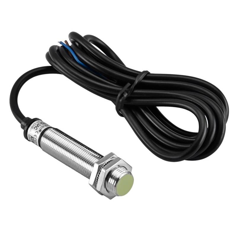 Heschen Induktiver Näherungssensor PR12-2AC zylindrisch Typ 100-240VAC 2-Draht NC(normal geschlossen) CE von Heschen