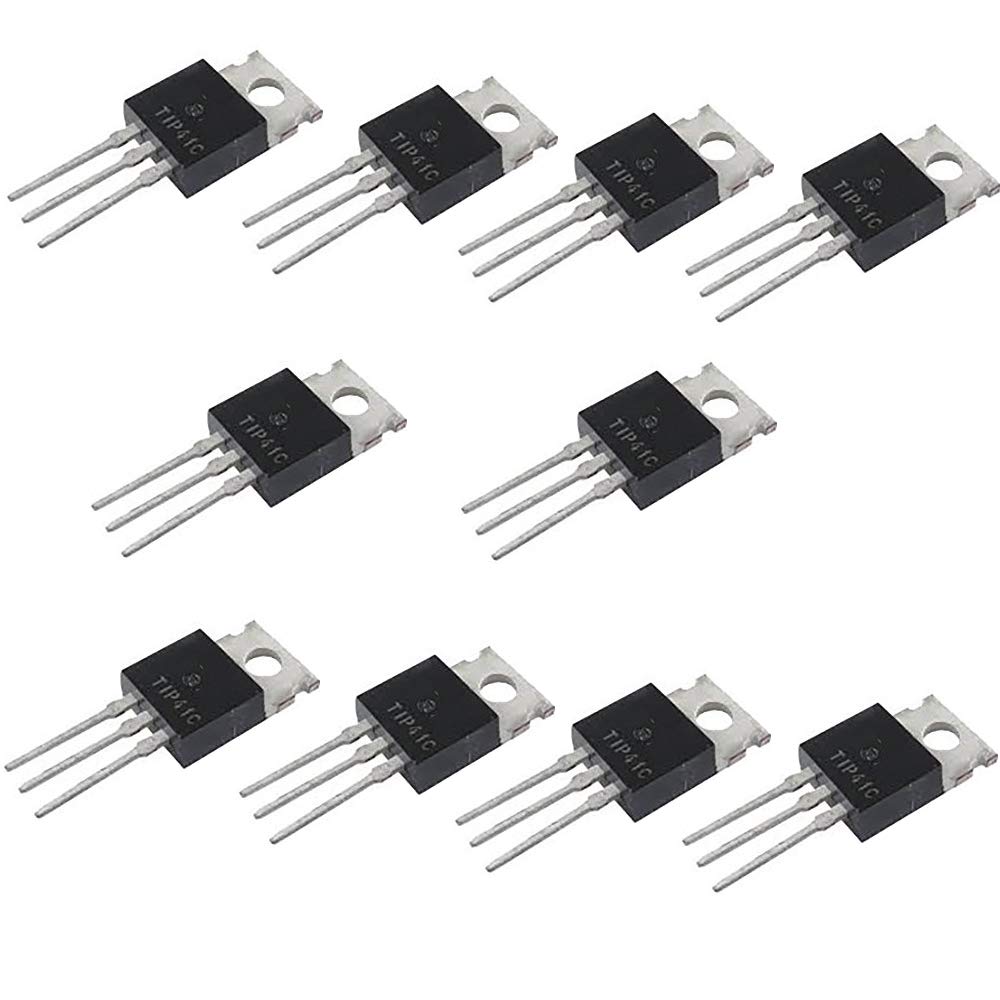 HeyNana 10 Stück TO220 TIP41C NPN Transistor HeyNana 10 Stück TO220 TIP41C NPN Transistor von HeyNana
