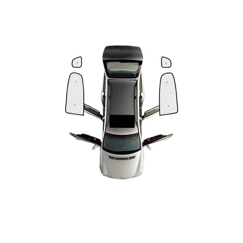 Auto Vorhänge Für Citroen Für C5 Für Aircross 2018~2023 Zubehör Auto Abdeckung Sonnenschirme Windows Windschutzscheibe Sonne UV Schutz Sonnenschirm Coche Visier Auto Fenster Sonnenschutz(Rear Window von Hgkqbomb