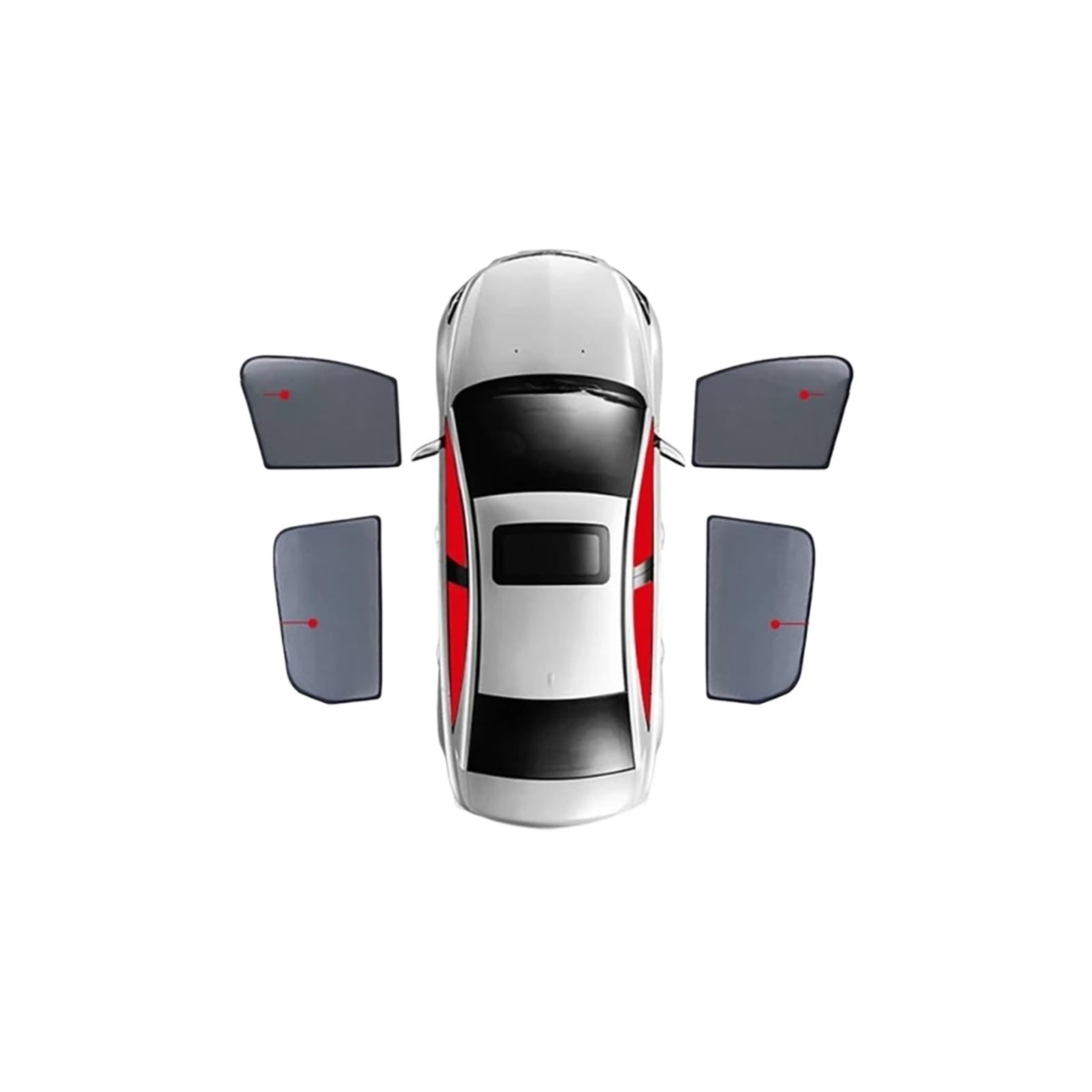 Auto Vorhänge Für Civic Für Limousine Für MK8 Für FA FD 2005 2006 2007-2011 Magnetischer Auto-Sonnenschutz Für Die Frontscheibe Vorhang Für Hintere Seitenfenster Auto Fenster Sonnenschutz(4PCS Front Auto Vorhänge Für Civic Für Limousine Für MK8 Für FA FD 2005 2006 2007-2011 Magnetischer Auto-Sonnenschutz Für Die Frontscheibe Vorhang Für Hintere Seitenfenster Auto Fenster Sonnenschutz(4PCS Front von Hgkqbomb