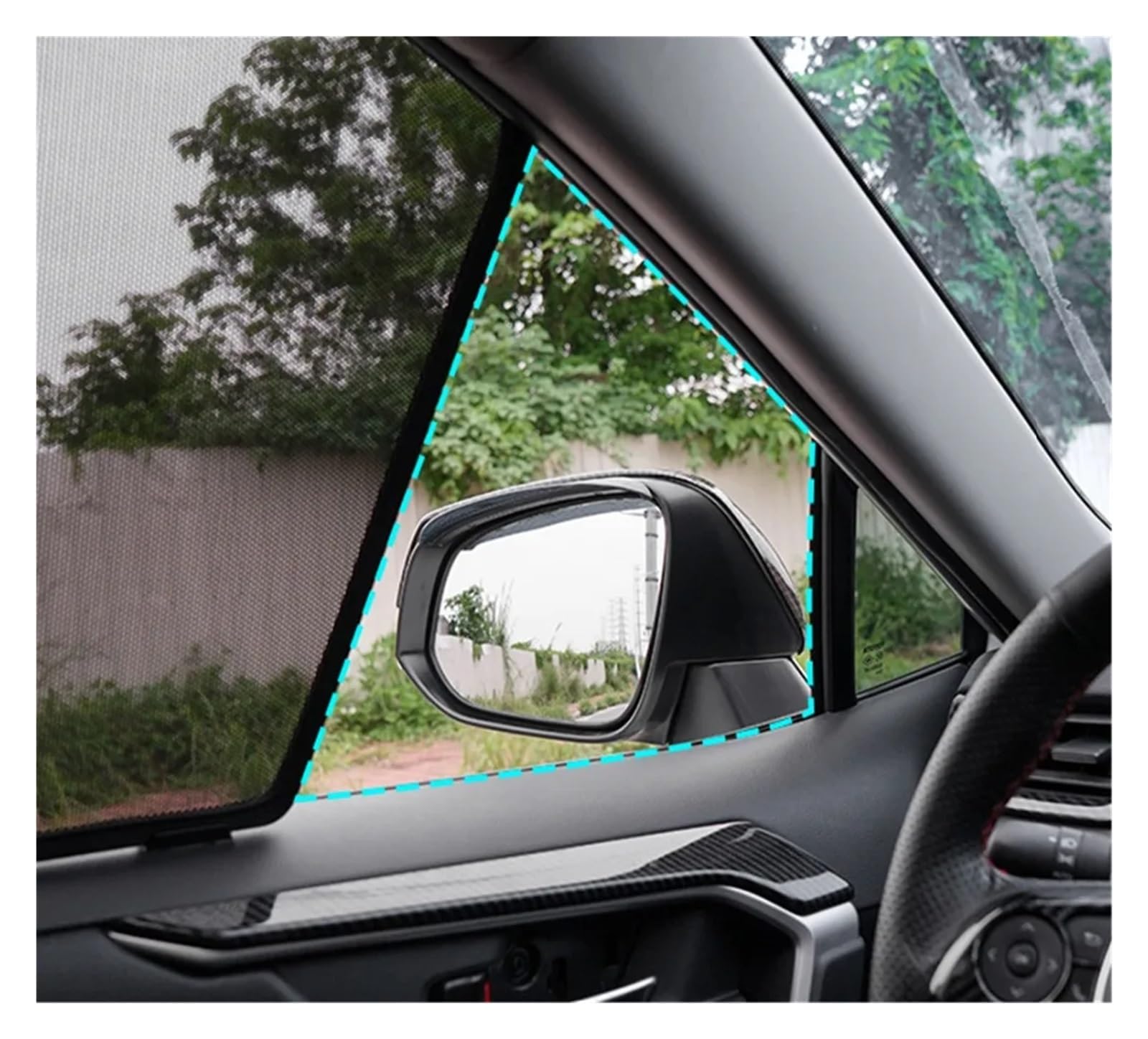 Auto Vorhänge Für Für A3 Sportback Fließheck 8Y 2020-2023 Benutzerdefinierte Magnetische Auto Fenster Sonnenschutz Vorhang Mesh Frontscheibe Rahmen Vorhang Auto Fenster Sonnenschutz(Back Window) von Hgkqbomb