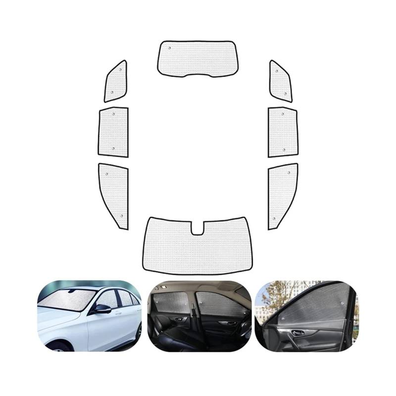 Auto Vorhänge Für Jeep Für Grand Für Cherokee WK2 2011~2021 Auto Abdeckung Visier Windschutzscheibe Fenster Sonnenschutz Shades Anti-Uv Sonnenschirme Auto Fenster Sonnenschutz(Rear Windshield) von Hgkqbomb