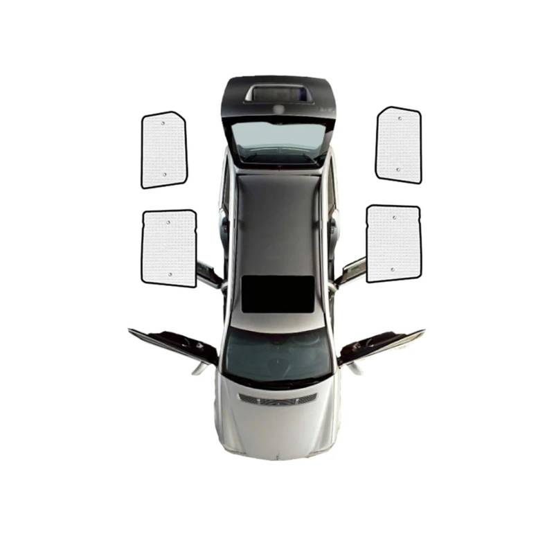 Auto Vorhänge Für Land Für Rover Für Discovery 4 Für LR4 Für L319 2009 2010 2011 2012-2016 Vollständige Abdeckung Sonnenschirme Shaby Visier Auto Zubehör Auto Fenster Sonnenschutz(Rear Windows) von Hgkqbomb