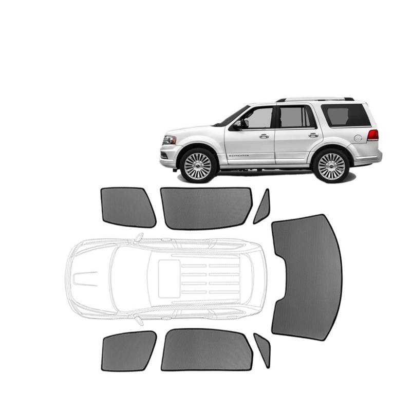 Auto Vorhänge Für Lincoln Für Navigator Für U326 2007-2017 Benutzerdefinierte Magnetische Autofenster Sonnenschutz 3rd Gen Vorhang Mesh Frontscheibe Rahmen Vorhang Auto Fenster Sonnenschutz(Front Wind von Hgkqbomb