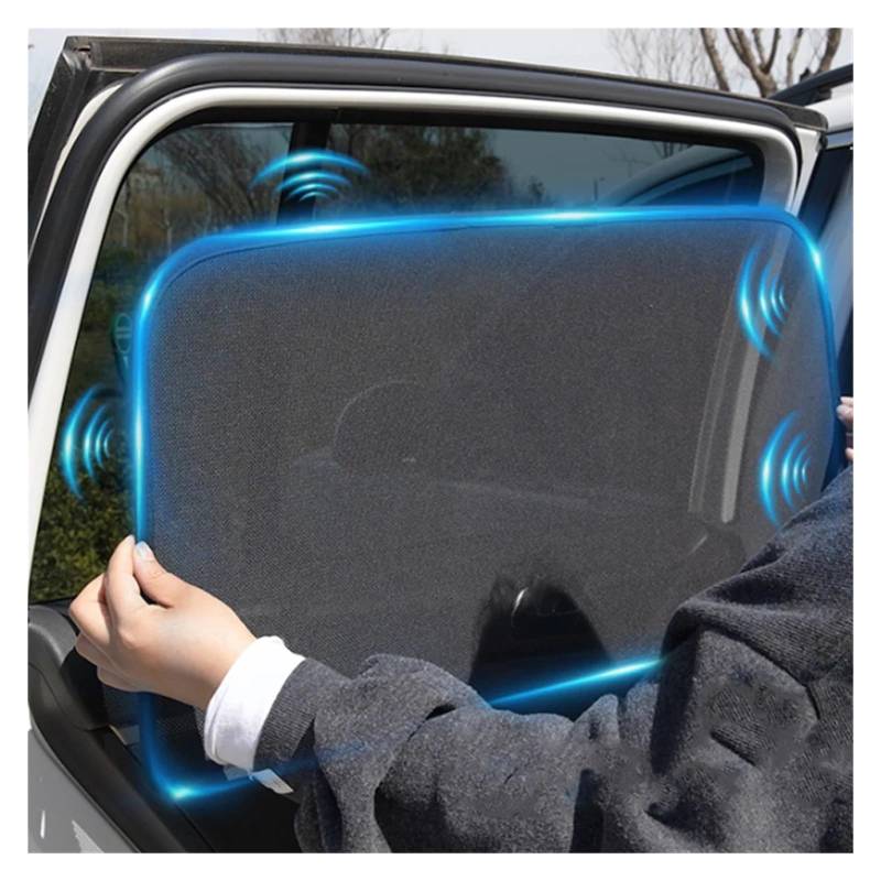 Auto Vorhänge Für Mazda Für CX-3 2016 2017 2018 2019 Magnetische Auto Fenster Sonnenschutzdach Sonnenblenden Gaze Mesh Schutzhülle Sonnenschirm Abdeckung Auto Fenster Sonnenschutz(7Pcs) von Hgkqbomb