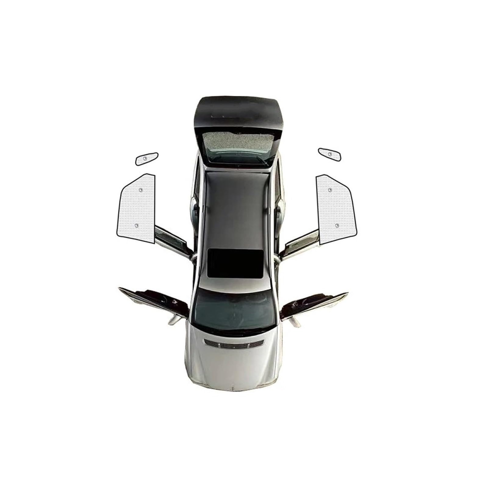 Auto Vorhänge Für Mazda Für CX-30 2022 2023 2020 2021 DM Volle Abdeckung Sonnenschirme Windschutzscheibe Windows Surround Visier Shaby Auto Zubehör Auto Fenster Sonnenschutz(Rear Windows) von Hgkqbomb