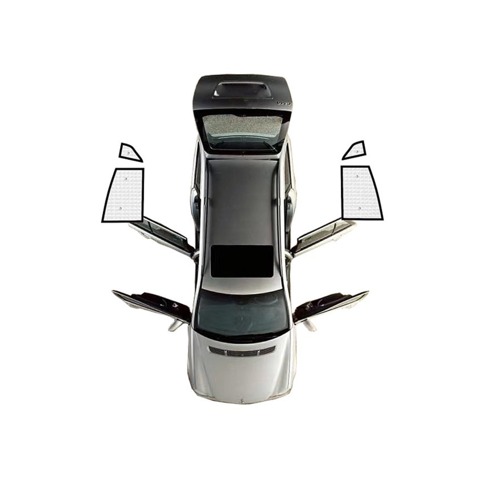 Auto Vorhänge Für Mazda Für CX-5 CX5 CX 5 MK2 KF 2017 2018 2019 2020 2021 2022 2023 Auto Voller Sonnenschutz Sonnenschutz Fenster Visier Auto Fenster Sonnenschutz(Rear Windows 4pcs) von Hgkqbomb
