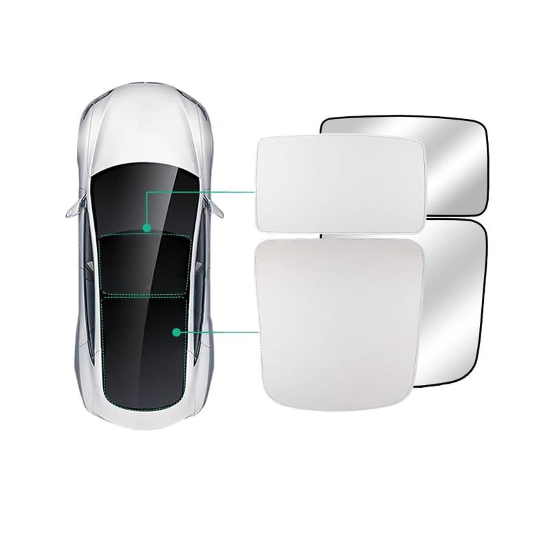 Auto Vorhänge Für Tesla Für Modell 3 2023 Sonnenschutz Schiebedach Dachfenster Sonnenblende Auto Zubehör Auto Windschutzscheibe Sonnenschirm Net Auto Fenster Sonnenschutz(M3-GA6263LIS) von Hgkqbomb