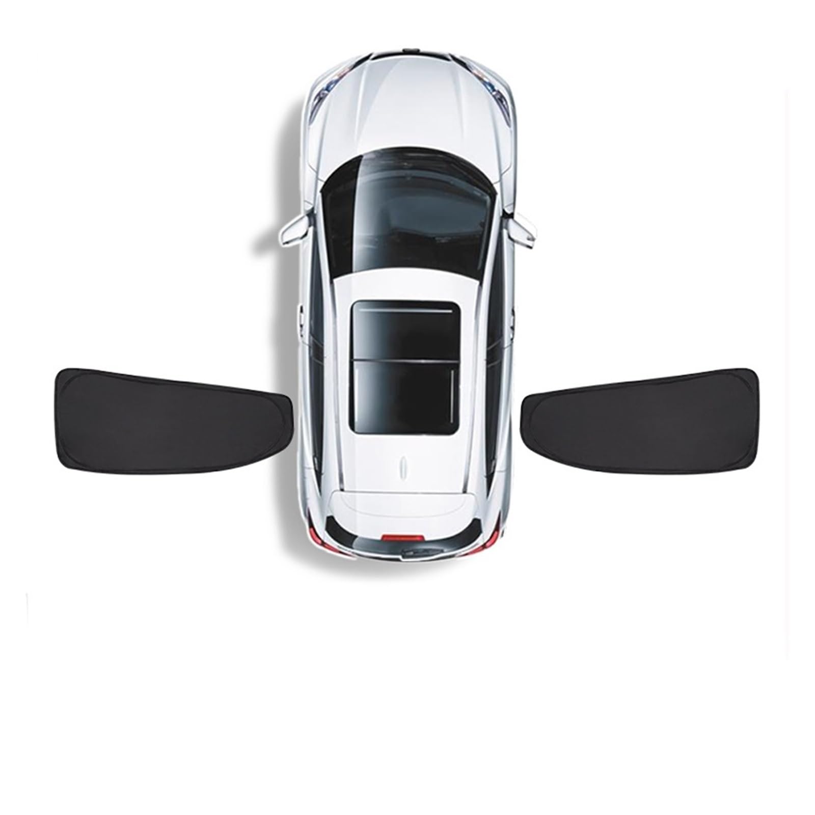 Auto Vorhänge Für Tesla Für Modell 3 Für Modell Y Auto Seite Fenster Sonnenschutz Sonnenblende Vorne Heckscheibe Privatsphäre Fenster Schild Bildschirm Auto Fenster Sonnenschutz(M3 Rear Window) von Hgkqbomb