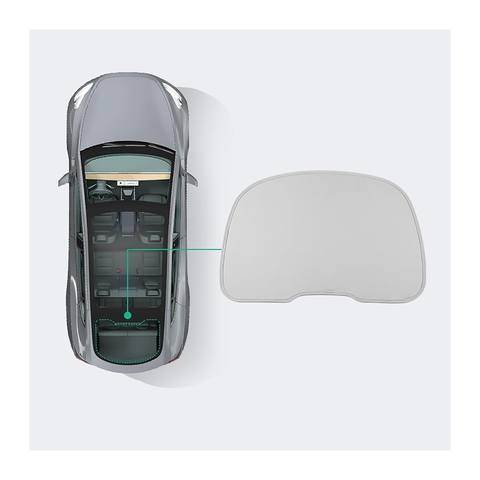 Auto Vorhänge Für Tesla Für Modell Y 2020 2021 2022 2023 Split Sonnenschutz Net Schiebedach Jalousien Anti-zusammenbruch Sonnenblende Auto Modifikation Zubehör Auto Fenster Sonnenschutz(MY-GA30LGRAY) Auto Vorhänge Für Tesla Für Modell Y 2020 2021 2022 2023 Split Sonnenschutz Net Schiebedach Jalousien Anti-zusammenbruch Sonnenblende Auto Modifikation Zubehör Auto Fenster Sonnenschutz(MY-GA30LGRAY) von Hgkqbomb
