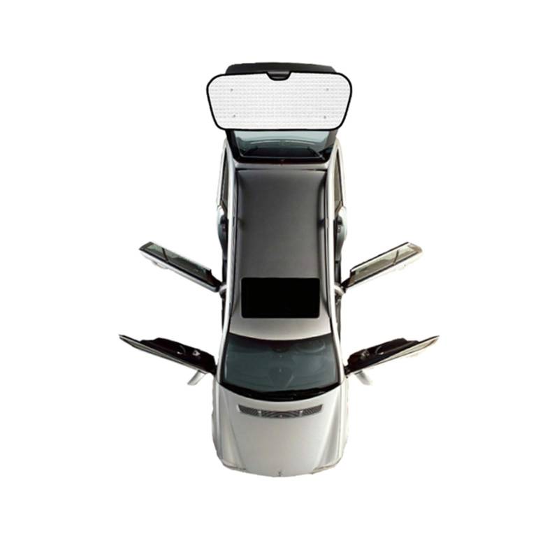Auto Vorhänge Für Toyota Für Land Für Cruiser Für Prado J120 LC120 FJ120 2003~2009 Auto Vollständige Abdeckung Sonnenschirme Sonnenblende Windschutzscheibe Windows Auto Fenster Sonnenschutz(Rear Win von Hgkqbomb
