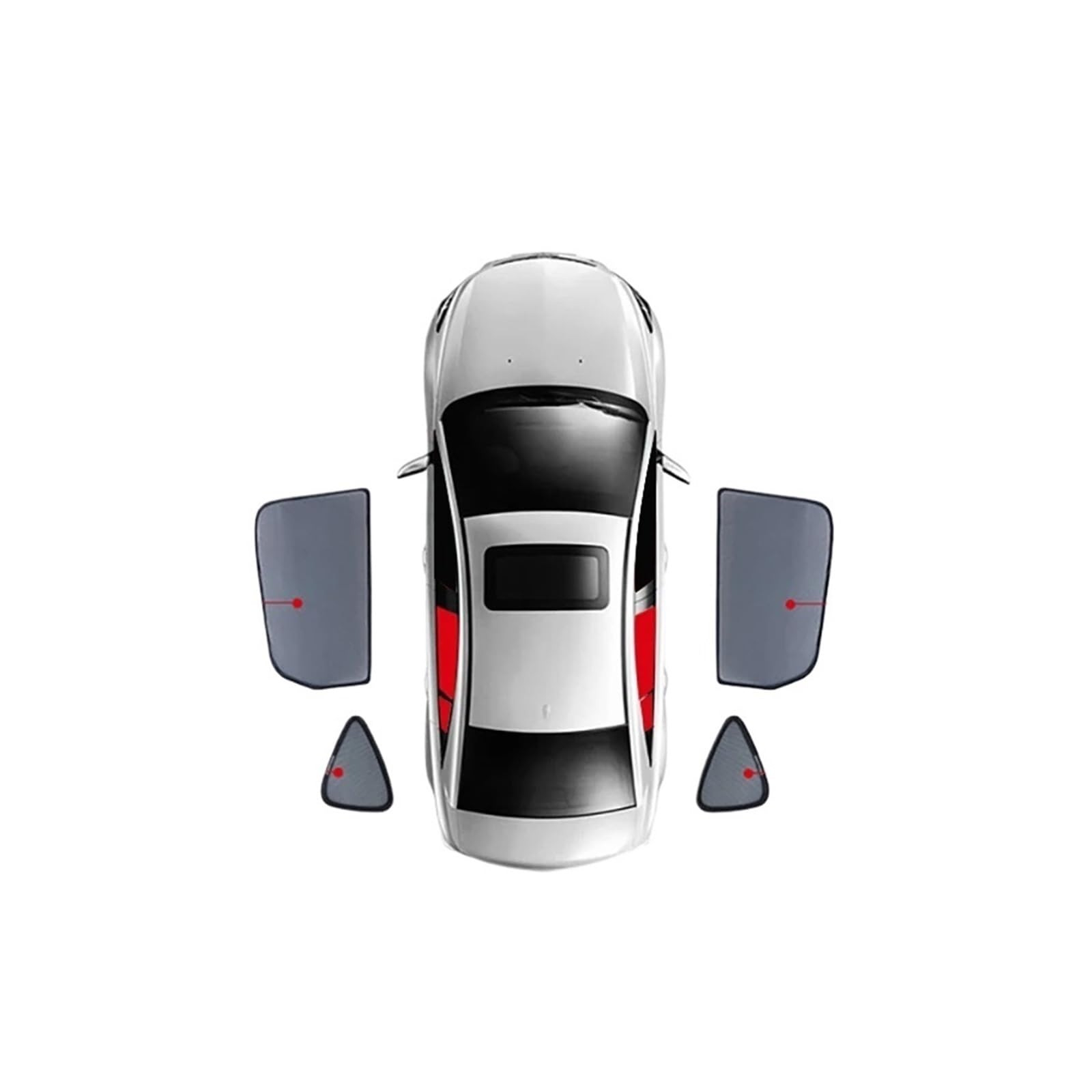 Auto Vorhänge Für Toyota Für Prius Für XW30 2009-2015 Magnetische Auto Sonnenschutz Schild Frontscheibe Rahmen Vorhang Hintere Seite Fenster Sonnenschutz Visier Auto Fenster Sonnenschutz(4PCS Rear Tri Auto Vorhänge Für Toyota Für Prius Für XW30 2009-2015 Magnetische Auto Sonnenschutz Schild Frontscheibe Rahmen Vorhang Hintere Seite Fenster Sonnenschutz Visier Auto Fenster Sonnenschutz(4PCS Rear Tri von Hgkqbomb