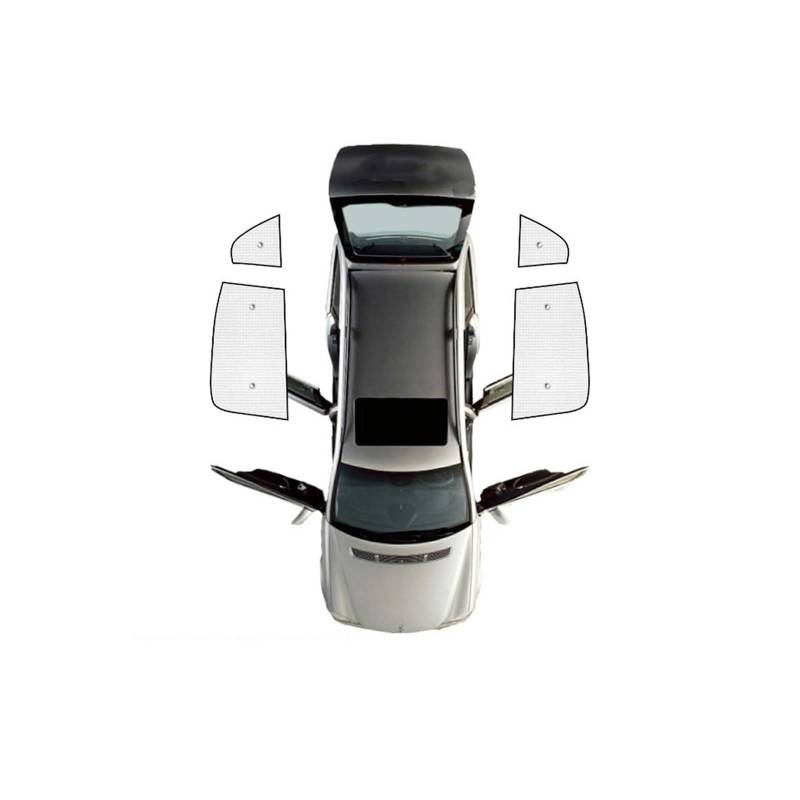 Auto Vorhänge Für Toyota Für RAV4 Für XA40 2013~2018 Vollständige Abdeckung Sonnenschirme Volle Surround Windschutzscheibe Fenster Visier Auto Zubehör Auto Fenster Sonnenschutz(Rear Windows) von Hgkqbomb