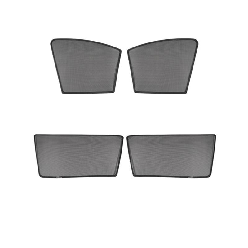 Auto Vorhänge Für Toyota Für RAV4 XA50 2020 2021 2022 2023 2024 Magnetische Auto Windows Sommer Sonnenschirme Passagier Privatsphäre Windows Vorhänge Auto Fenster Sonnenschutz(4PCS Front Rear Set) von Hgkqbomb