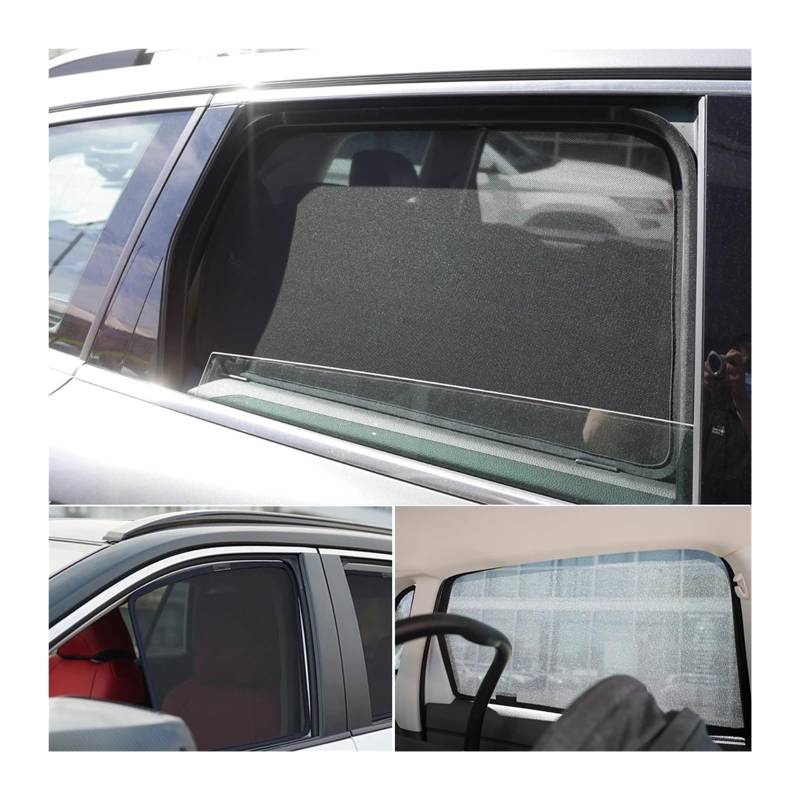Auto Vorhänge Für Toyota Für Sienna Für X40 2021 2022 2023 2024 Auto Sonnenschutz Visier Frontscheibe Vorhang Hinten Seite Baby Fenster Sonnenschutz Schild Auto Fenster Sonnenschutz(Rear Windshield) von Hgkqbomb