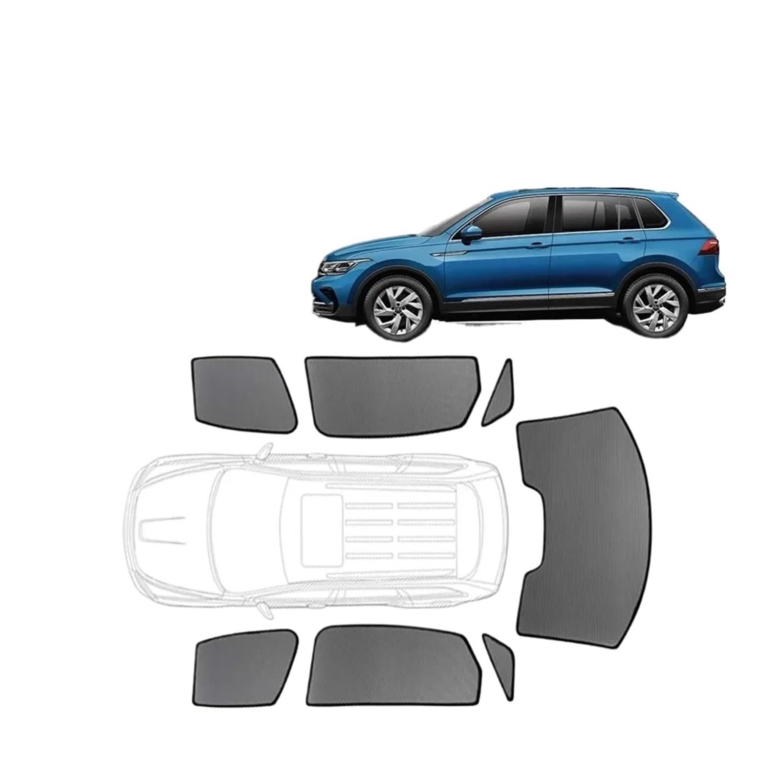 Auto Vorhänge Für VW Für Tiguan 2nd 2015-2022 5 Sitze Benutzerdefinierte Magnetische Auto Fenster Sonnenschutz Vorhang Mesh Frontscheibe Rahmen Vorhang Auto Fenster Sonnenschutz(2PCS Side Triangle) Auto Vorhänge Für VW Für Tiguan 2nd 2015-2022 5 Sitze Benutzerdefinierte Magnetische Auto Fenster Sonnenschutz Vorhang Mesh Frontscheibe Rahmen Vorhang Auto Fenster Sonnenschutz(2PCS Side Triangle) von Hgkqbomb