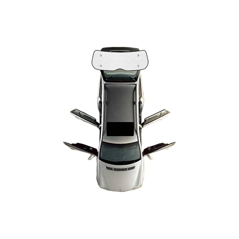Auto Vorhänge Für VW ID 3 Für ID.3 2019 2020 2021 2023 Auto Fenster Sonnenschutz Fließheck Anti-Uv Sonnenschutz Shades Visier Auto Sonnenschirm Auto Fenster Sonnenschutz(Rear Windshield) von Hgkqbomb