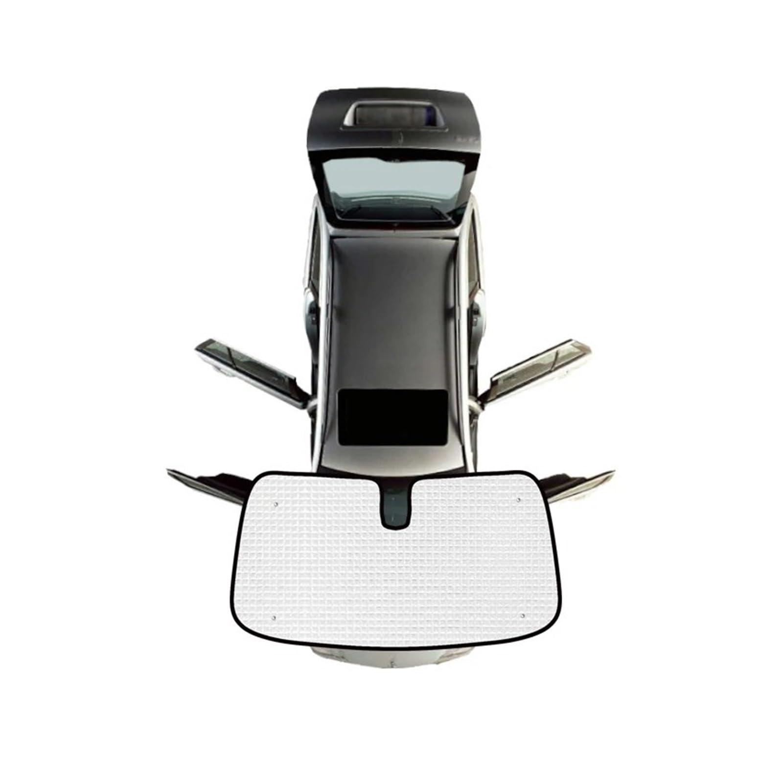 Auto Vorhänge Für X1 Für F48 2015 2016~2022 Volle Windschutzscheibe Surround Sonnenschirme Seite Windows Visier Abdeckung Auto Fenster Sonnenschutz(Front Windshield) von Hgkqbomb