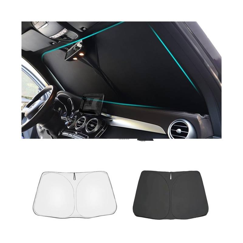 Auto Vorhänge Für X1 Für F48 F 48 2015-2022 Auto Sonnenschutz Schild Frontscheibe Blind Vorhang Hinten Seite Baby Sitz Fenster Sonnenschutz Visier Auto Fenster Sonnenschutz(Front Windshield A) von Hgkqbomb
