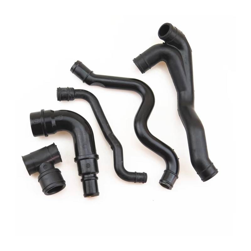 Lufteinlass Schlauch 06A103213AF 035103245G 058103247 06A103221AH Motor Kurbelgehäuse Entlüftung Vent Schlauch Auspuffrohr Reparatur Kit Für Golf4 Für MK4 Für A3 1,8 T Auto Ansaugrohr von Hgkqbomb