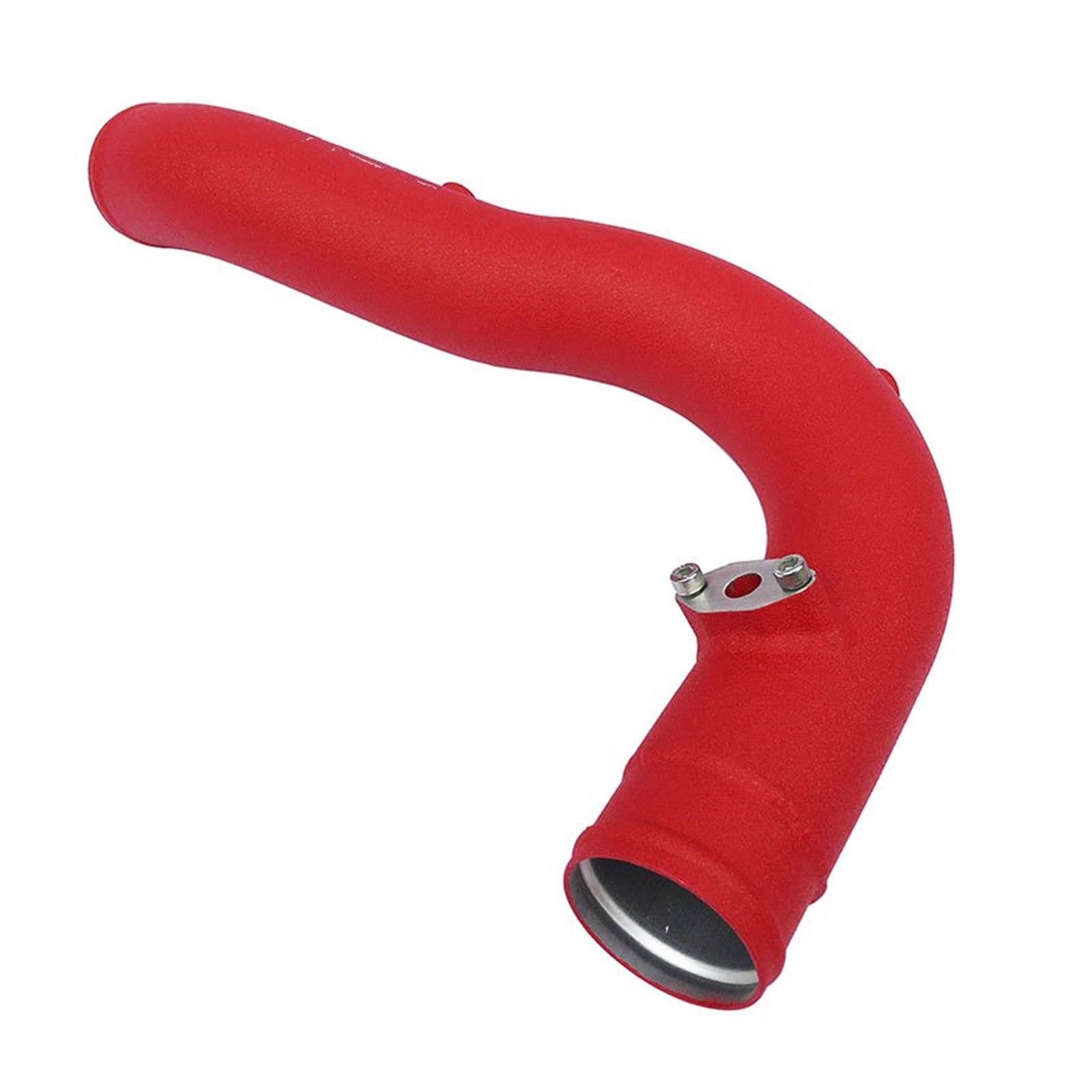 Lufteinlass Schlauch 2,5 ''Aluminium-Ladeluftkühler-Laderohr-Kit Für MQB EA888 Gen 3 Motor 1,8 T/2,0 T A3 S3 MK7 Für VW Für Alltrack Für Golf Auto Ansaugrohr(Rot) von Hgkqbomb